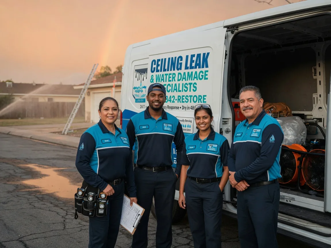 Ceiling Leak Cleanup company in Flower Mound, TX